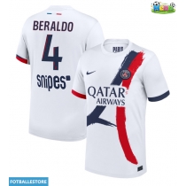 Paris Saint-Germain Lucas Beraldo #4 Bortedrakt 2025-26 Kortermet